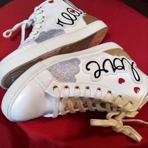 Aldo Real Love Laced Bling Sneaker